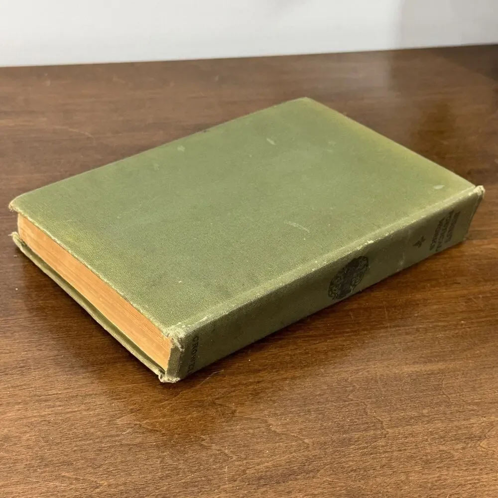 Robert Burns Complete Poetical Works 1900 Thomas Y. Crowell Co. Hardcover